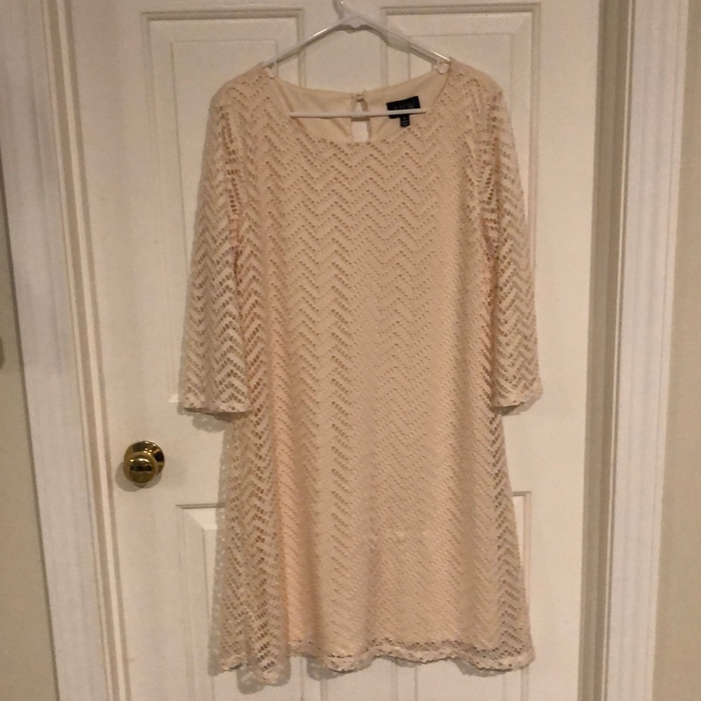 Cream dress